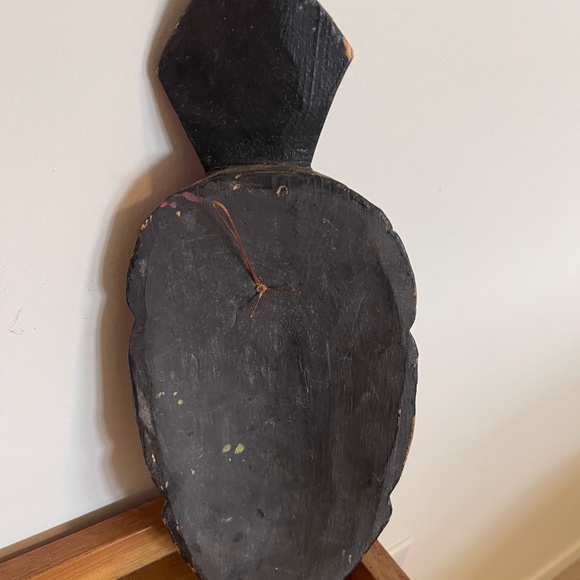 Wooden Painted Mask - Picture 2 of 4